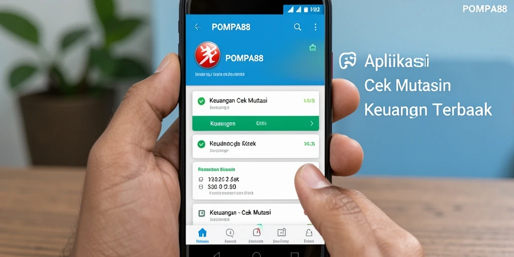 Antarmuka POMPA88 yang intuitif dan mudah dipahami.