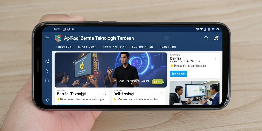 Tampilan antarmuka aplikasi RR89 yang modern dan menarik.